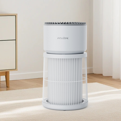 comprare Purificatore d'aria automatico per animali domestici con luce di qualità dell'aria a 3 colori e design a griglia sicuro a 360° per gatti/cani fabbricazione online
