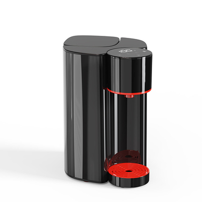 Apparecchio per acqua calda istantanea nero Purificatore a bollire Dispensatore digitale
