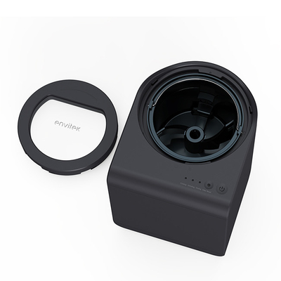 2.5L contenitore di rifiuti di cucina compost compostore per alimenti cotti con coperchio trasparente