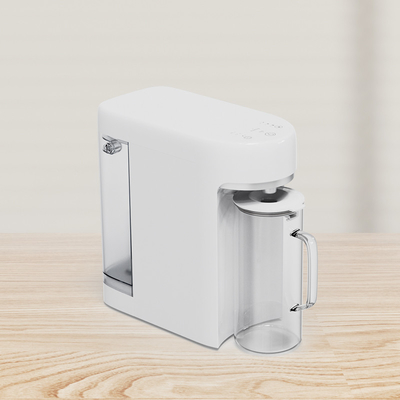 75GPD Mini filtro dell'acqua Purificatore d'acqua Ro con caraffa di vetro